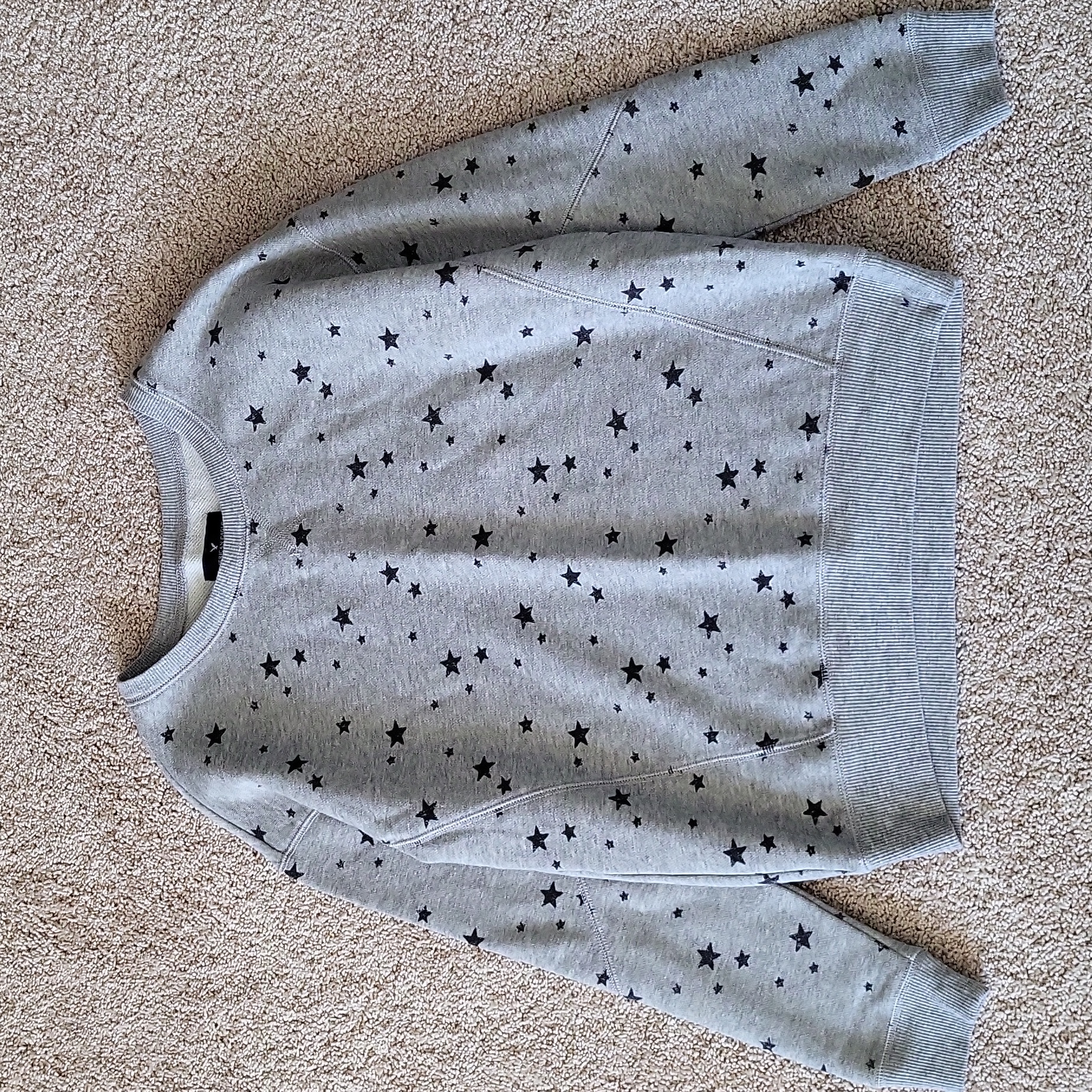 Star Print Sweatshirt  Brand New